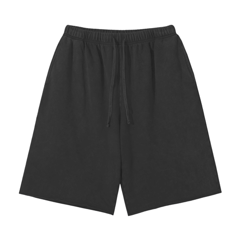 "Slate" Raw Edge Shorts